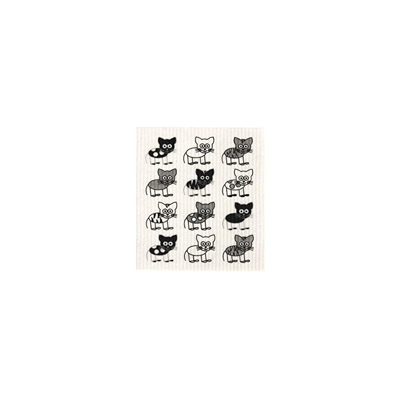 Dish Cloth - Cats