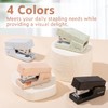 NUSIGN Mini Stapler with 830 Staples, Small Cute Desk Staplers,