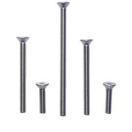 Countersunk Screws with Hexalobular Socket M3X45/45 TX10 25 Pieces ISO 14581 A2 Stainless Steel Rust-Proof Countersunk Screw