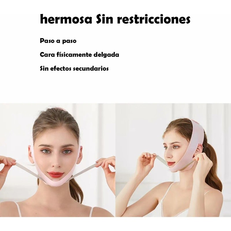 Faja Mentonera Reduce Papada Correa Adelgazante Facial Antia