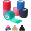 Mr. Pen- Self Adhesive Bandage Wrap, Assorted Colors, 2" x