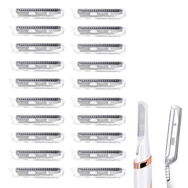 20 Pack Replacement Heads Blades Compatible with Finishing Touch Flawless