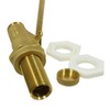 SPARES2GO 1/2" Part 1 Valve High Pressure Side Entry Toilet