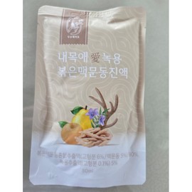 Deer Antler Roasted Macmundong Extract 80ml 30 packets / 녹용 볶은맥문동진액 80ml 30포