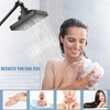Nuodan High Pressure Rain Shower Head with Filtered - 6"