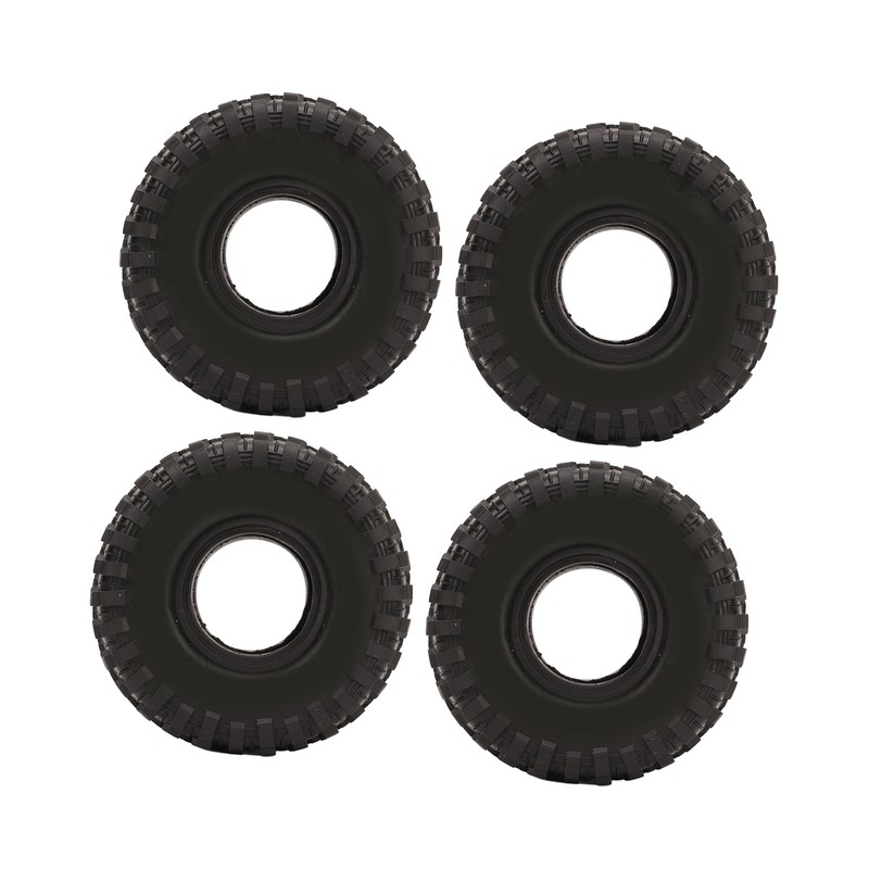 1.9in RC Car Tire Uneven Texture Surface Stable Grip Rubber