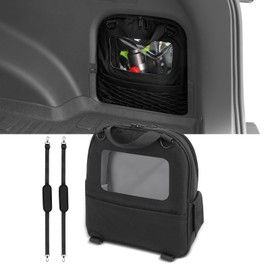 2025-2019 RAV4 Clear Trunk Organizer Storage,Small Tool Bag Organizer with Handle Compatible with Toyota Rav4 25-19 Accessories,Multifunction Carrying Crossbody Bag for Waterproof/Adjust/Men Backpack