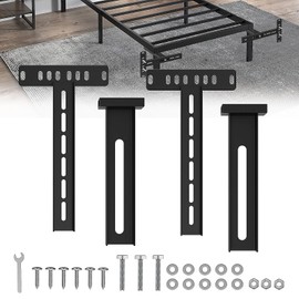 Yingsi-fty Adjustable Bed Headboard Brackets,Universal Headboard Brackets for Adjustable Bed Base for Twin/King/Queen/Full Size Bed Frame
