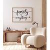 Lithobee - Family Is Everything - Printed Wall Art Design