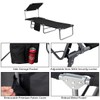 Giantex Lounge Chaise Chair Position and Shade Adjustable W/Canopy and