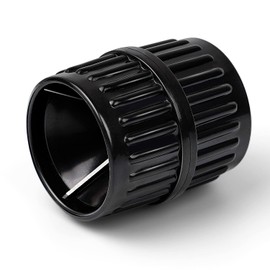 2 in 1 Pipe Deburring Tool, DEANKEJI Plumbing Tools, Universal Pipe Reamer for Inside and Outside 0-40 mm, Acrylic Tubing Chamfer Tool