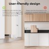 Adzyz Cabinet Foot Pull for Trash Drawer, Hands Free Garbage