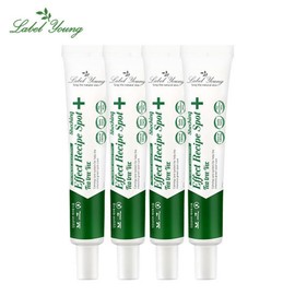 Labelyoung 라벨영 쇼킹효과레시피 스팟 티트리버전 3+1 Label Young Shocking Effect Recipe Spot Tea Tree Version 3+1
