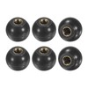 M METERXITY 6-Pack Threaded Ball Knobs, M5 Female Thread 16mm