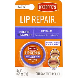 O'Keeffe's Lip Repair Night Treatment Lip Balm .25oz Jar