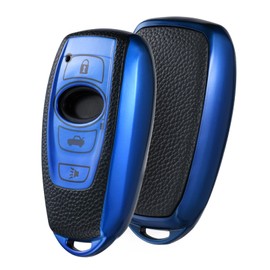 ELOHEI - Funda para llavero para Subaru, accesorios para Subaru Forester CrossTrek Outback WRX Ascent BRZ Impreza Legacy Premium de TPU suave de 360 grados de protección completa