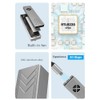 Snblzhef M.2 Solid State Drive Enclosure Dual Protocol External Reading