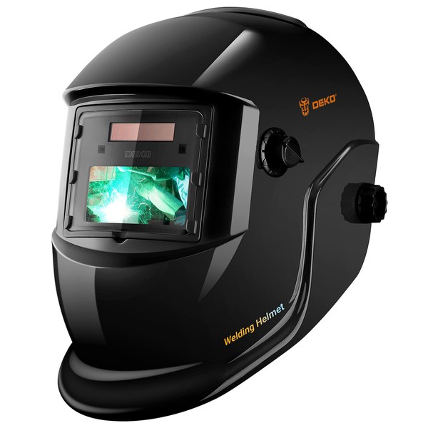 Welding Helmet Auto Darkening: DEKORPO True Color Solar Powered Auto Darkening Welding Welder Mask Hood Helmets