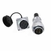 HangTon WS28 4 Pin Aviation Circular Metal Connector 25A Plug