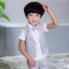 LOLANTA Children's Suit Toddler Boy Summer Wedding Festive Suits Vest