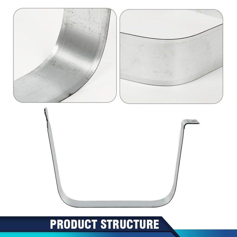 PIT66 Fuel Tank Straps Compatible with Chevy Silverado GMC Sierra