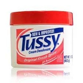 Tussy Cream Deodorant, Original Fresh Spice 1.7 oz
