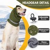 Dog Snood Ear Protectors Muffs Noise Protection Calming Hood Reflective