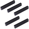 5 Pcs Hex Bit Holder,12 Holes Hex Bit Organiser,Plastic Drill