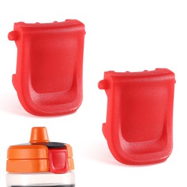 2pcs Replacement Lid Clip, Bottle Clasp to Fasten the Lid Bottle Reliable Bottle Mouth Fastener Bottle Buckle Accessories Compatible with Gatorade GX (Red)