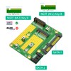 New Version Dual M.2(NGFF) SSD to Dual SATA3 Adapter