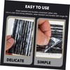 Gatuida 10pcs Car Tire Repair Strings Durable Self-vulcanizing Rubber Strips