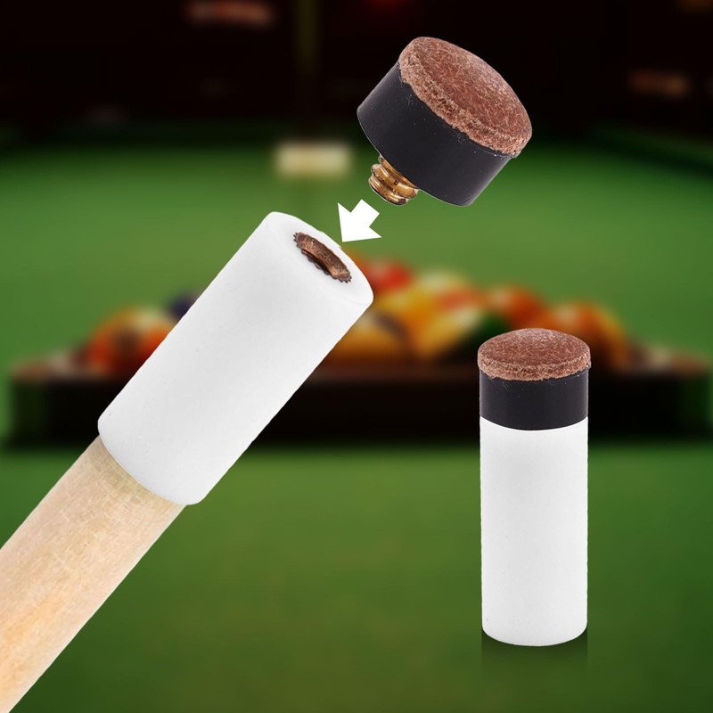 GVSS 10 x 12 mm Billiard Cue Tips, Billiard Sticks,
