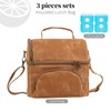 neatlife Lunch Box For Men with 2 XL icepacks,Sturdy Waxed