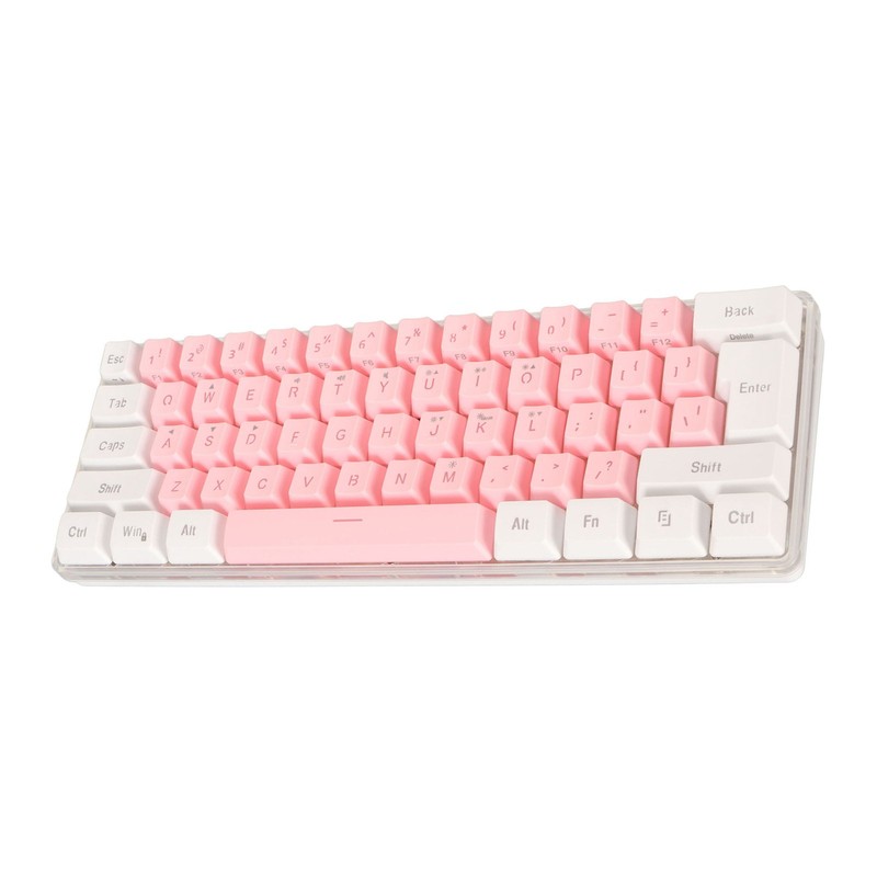 60% Wired Gaming Keyboard RGB Mini Keyboard Imitated Mechanical Technique