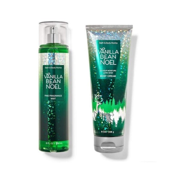 Vanilla Bean Noel - Gift Set - Fine Fragrance Mist & Body Cream (packaging varies)