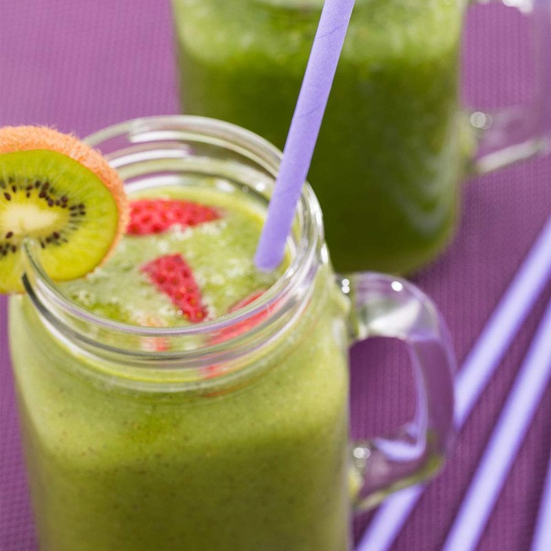 Lilac Paper Straw - Biodegradable, 6mm - 7 3/4" -