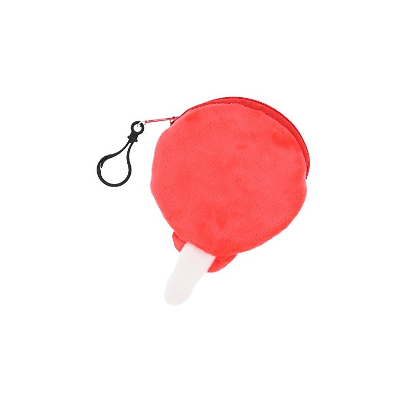 Plush Lollipop Coin Purse Backpack Charm - Colorful