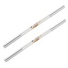 GANAZONO 2pcs Eyebrow Pencils with Dual Ended Brush Tool for Precise Makeup Application Natural Smudge Color for Eyeliner and Brow Definition