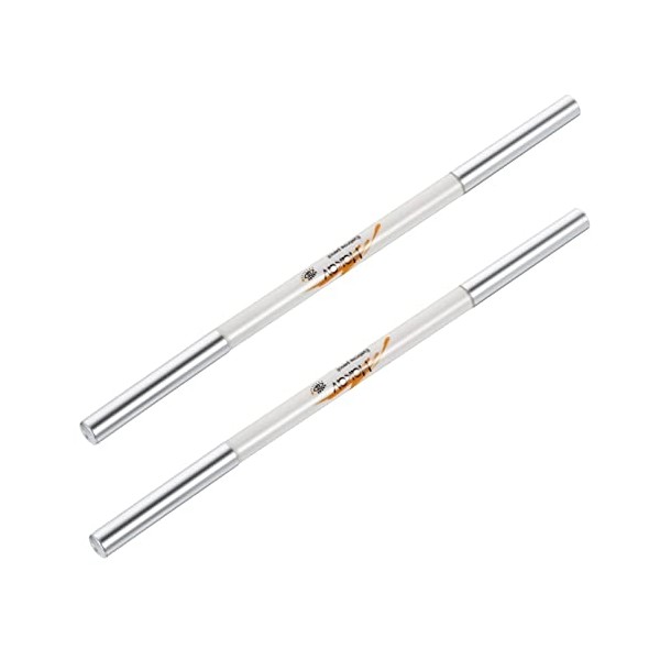 GANAZONO 2pcs Eyebrow Pencils with Dual Ended Brush Tool for
