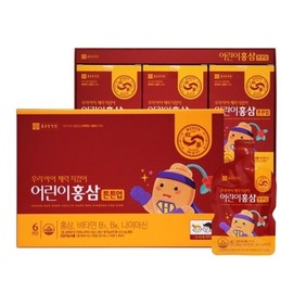종근당건강 어린이홍삼 튼튼업 20ml X 30포 Jongkundang Health Children's Ginseng Tuned Up 20ml X 30 Packs
