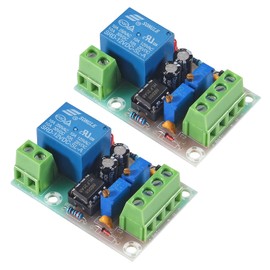 D-FLIFE 2pcs XH-M601 Battery Charging Control Board, 12V Battery Charge Protection Board Automatic Switch Recovery Protection Controller Module