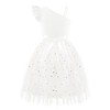 Arshiner Girls Wedding Guest Dress Summer Tulle First Communion Bridesmaid