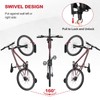 Frogetu Bicycle Mount Garage, Bicycle Wall Mount Swivelling, Bicycle Wall