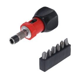 Handboard Utility Home Tool Assembly Furniture Screwdriver Set No.58468 Red/Black