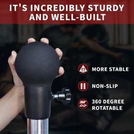 CONBUT Landmine Attachment for Barbell,Fits 2'' Bars Barbell landmine 360°Swivel, Row, Spin, Press, Split Squats and Home Gym Workouts