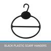 SSWBasics Black Scarf Hanger - Pack of 50