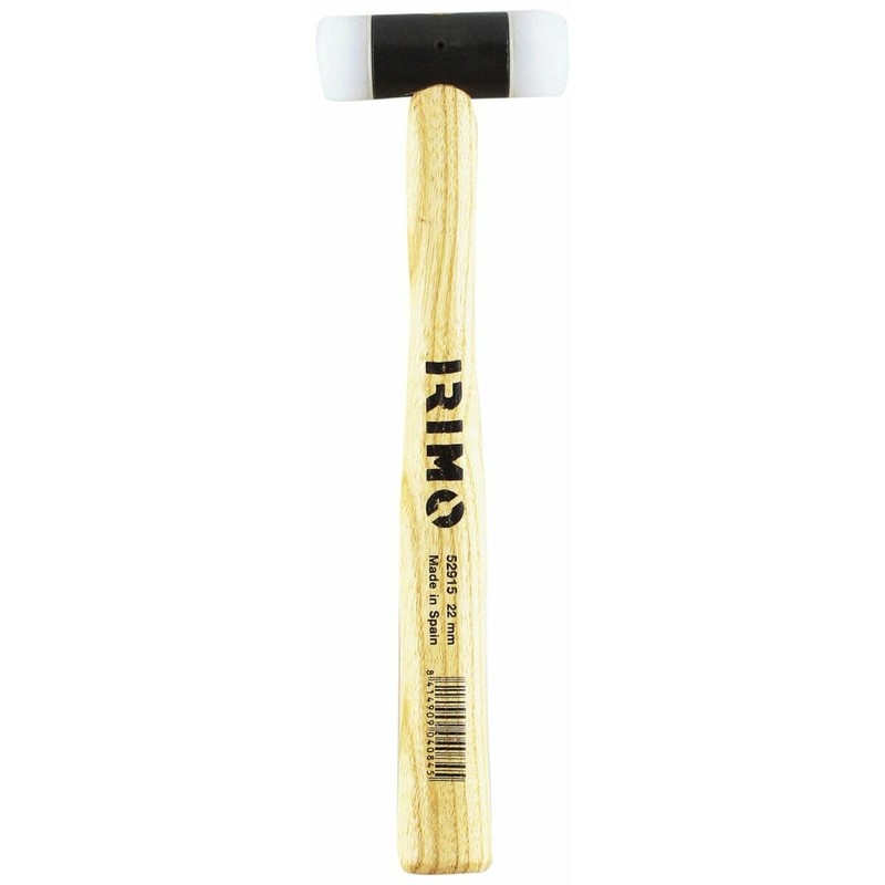 Irimo 529151 Mouth Nylon Hammer with Wooden Handle 22
