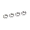 A ABSOPRO Pack of 4 Bicycle French Type Valve Adapter
