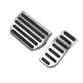 Motoforti Brake Pedal Pad, Gas Accelerator Pedal Cover, for Volvo S60, 2Pcs
