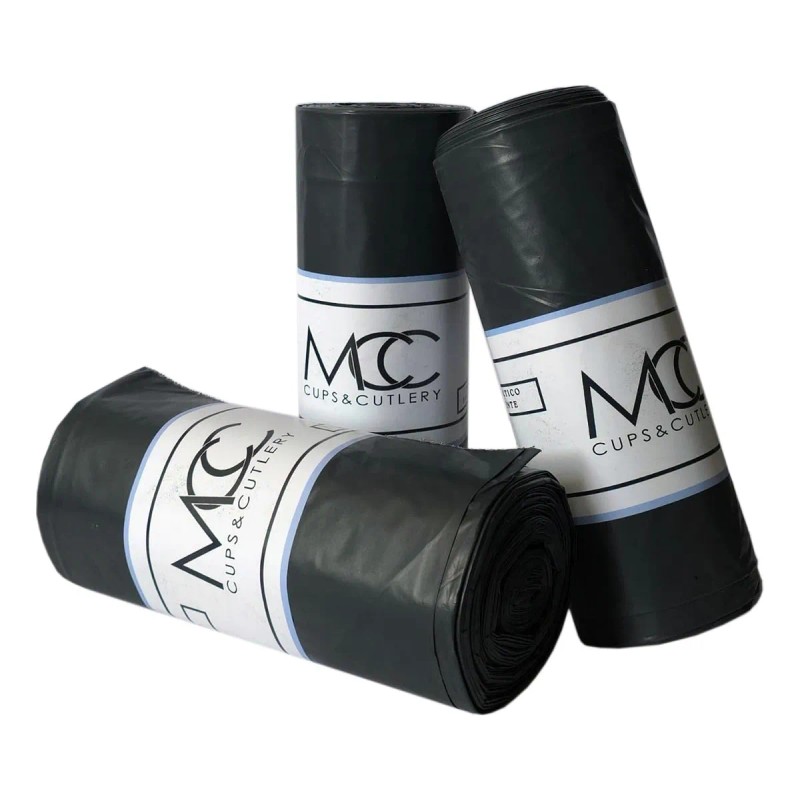 Bolsas Negras De Basura Mcc Rollo De Aprox. 1 Kg